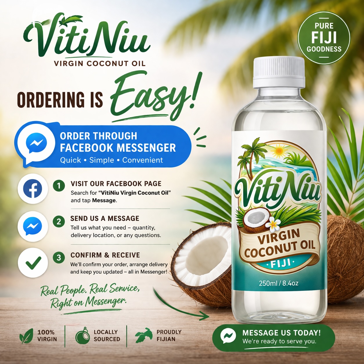 VitiNiu ordering made easy campaign visual